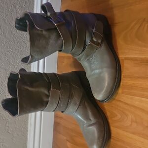 Steve Madden leather boots/Size 7